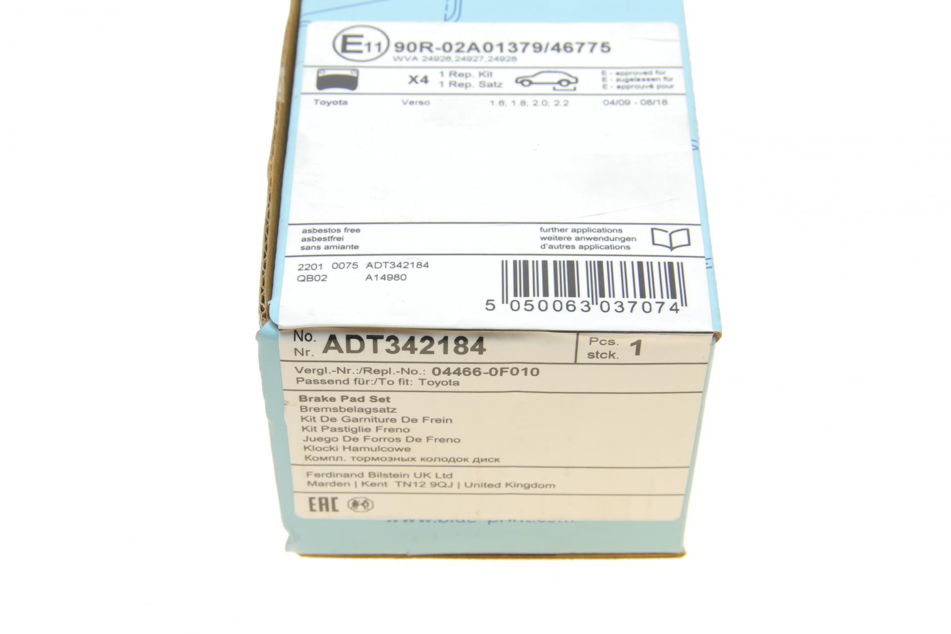 ADT342184 BLUE PRINT
